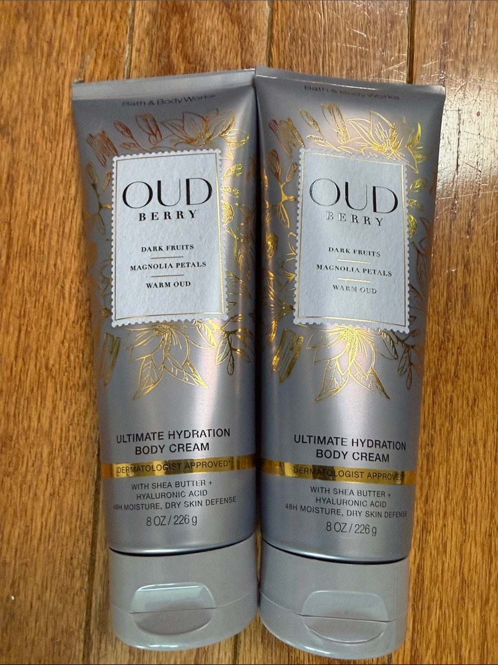 BBW 2pc Oud Berry body cream